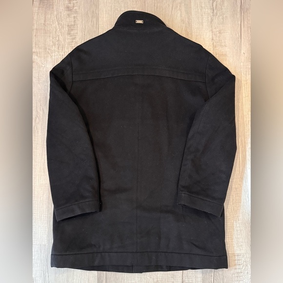 Hugo Boss Virgin Wool & Cashmere Relaxed Fit Coat - Picture 2 of 15